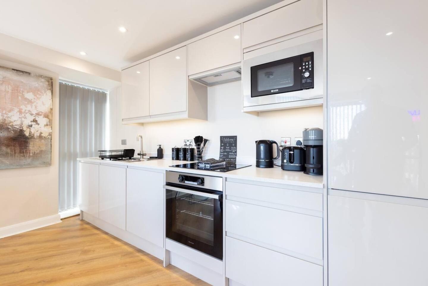 Modern City Apartment - Sleeps 4 & Walk To Arena Leeds  Exterior foto