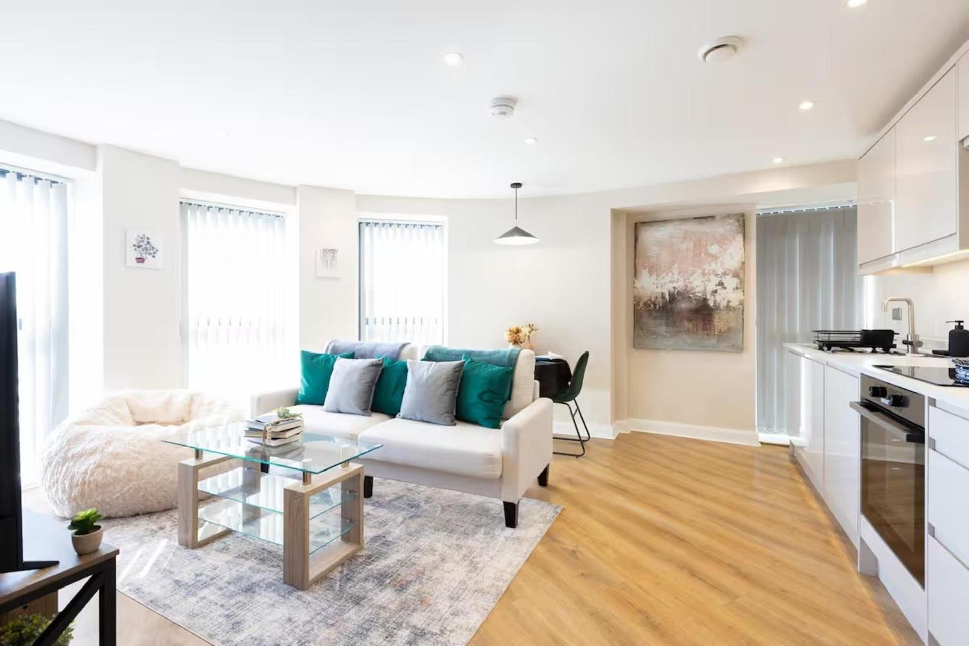 Modern City Apartment - Sleeps 4 & Walk To Arena Leeds  Exterior foto